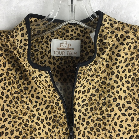 tiger print golf shirt